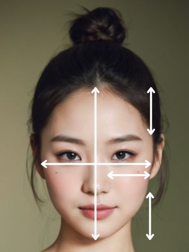 面長に似合う髪型-analyse your face in the mirror