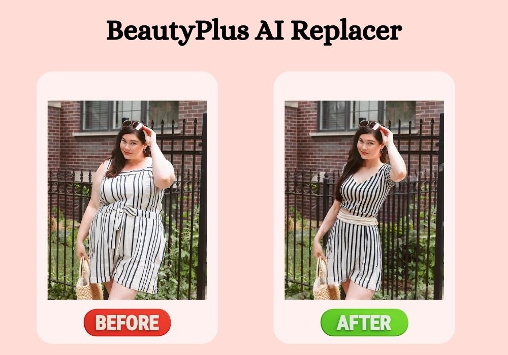 AI Replacer Before and After