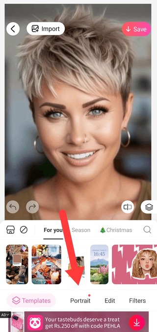 Eyebrow filters-Square face