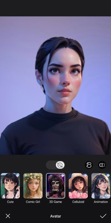 AI avatar creation & portrait app