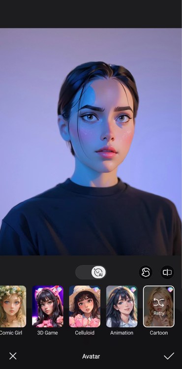 AI avatar creation & portrait app