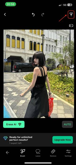 Lưu ảnh sau khi chỉnh sửa